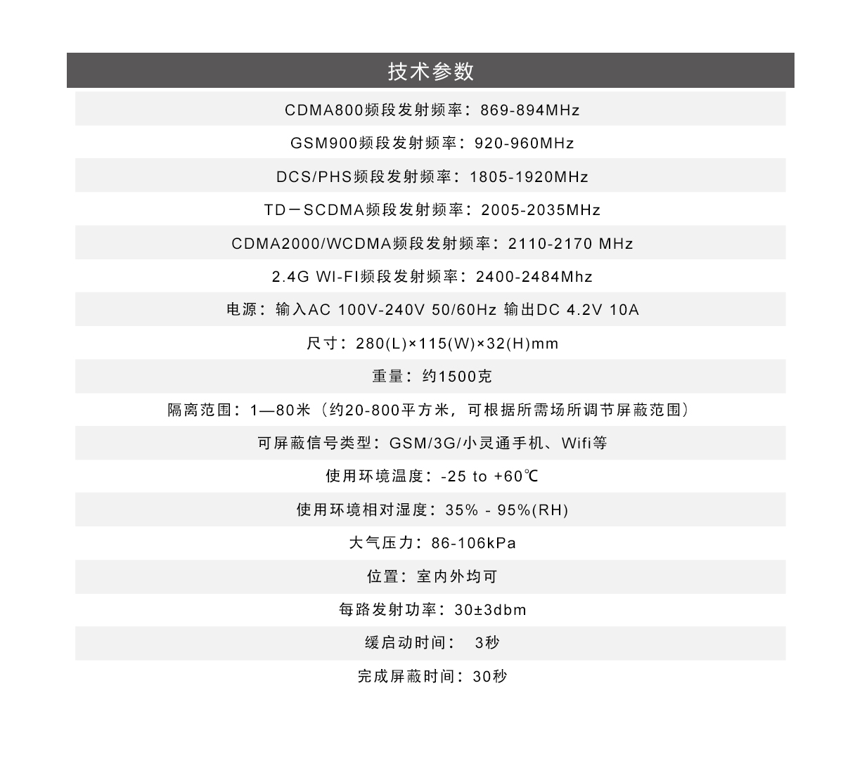信號屏蔽儀,信號屏蔽儀,arsenal-6000